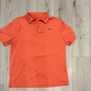 Under Armour Orange Performance Polo Shirt